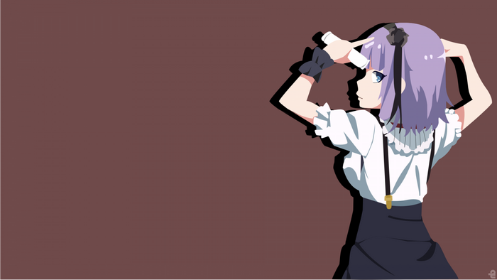 Shidare Hotaru from Dagashi Kashi illustration