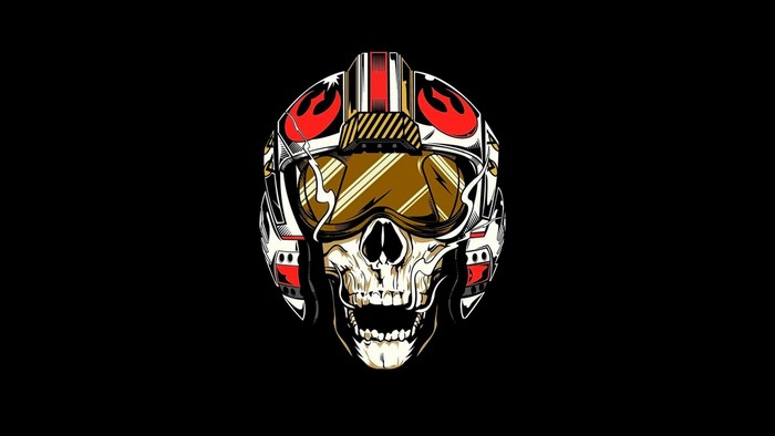 Star Wars Rebel Alliance Pilot Skull Helmet