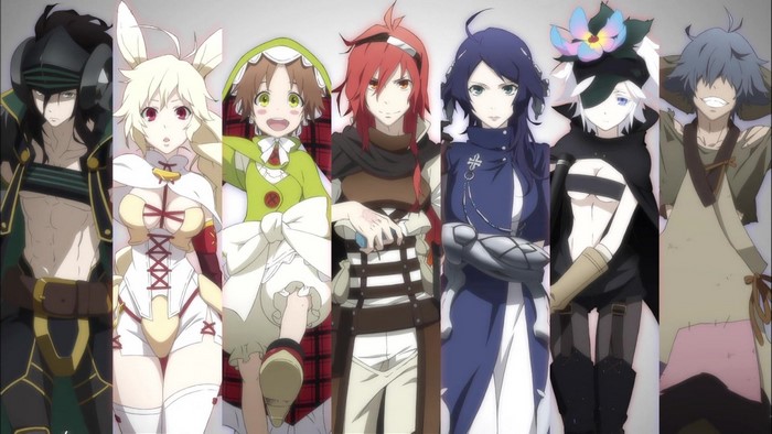 Rokka no Yuusha characters