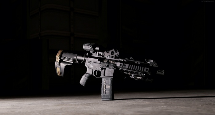 Phase 5 ATLAS One rifle with SIG SAUER SB15 brace