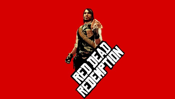 John Marston from Red Dead Redemption holding wanted posters