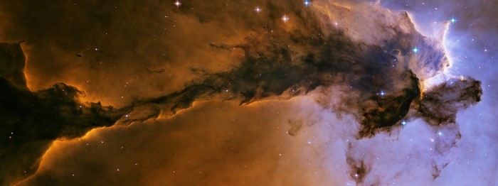 Stunning Cosmic Reflection Nebula in Outer Space