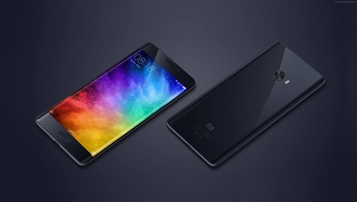 Xiaomi Mi Note 2 smartphones