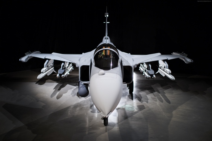 JAS-39E Gripen fighter aircraft