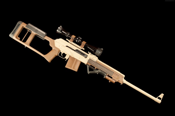 Saiga I2-308 Sniper Rifle with Scope