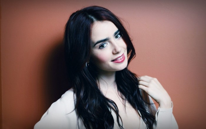 Lily Collins portrait photography