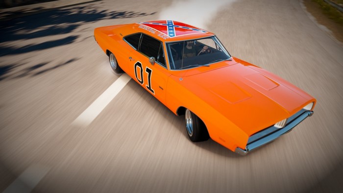 The General Lee Dodge Charger RT from Forza