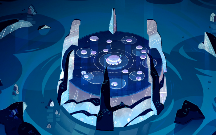 The Sea Spire from Steven Universe
