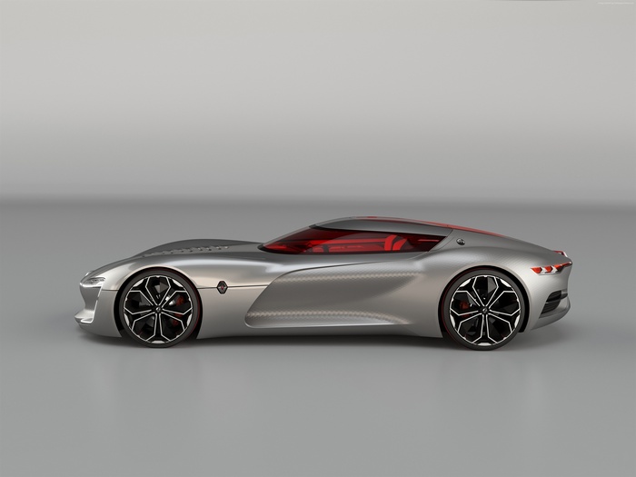 Renault Trezor concept car side view