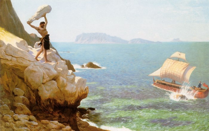 Polyphemus from Greek Mythology by Jean-Léon Gérôme