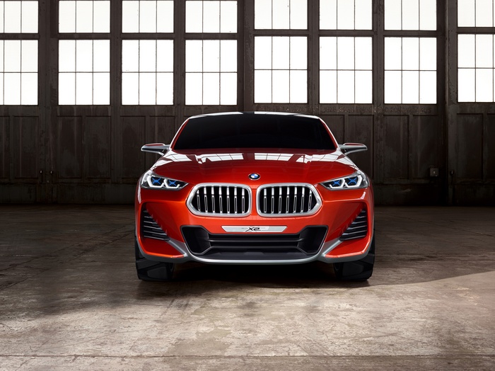 BMW X2 Concept Crossover at Paris Auto Show 2016
