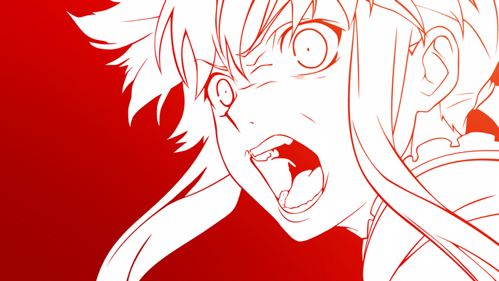 Gasai Yuno from Mirai Nikki Line Art