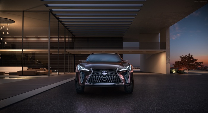 4K Lexus UX SUV at Geneva Motor Show 2018