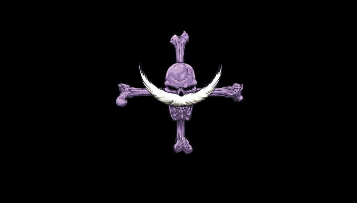 Whitebeard One Piece Skull and Crossbones Symbol