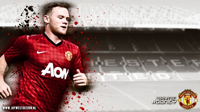 Wayne Rooney Manchester United Football Player