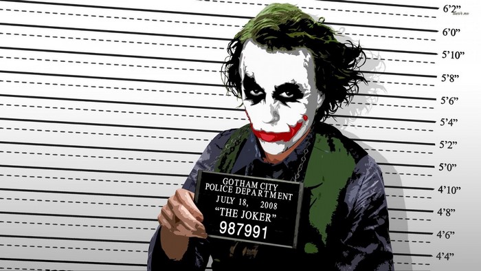 The Joker from Gotham City Police Department