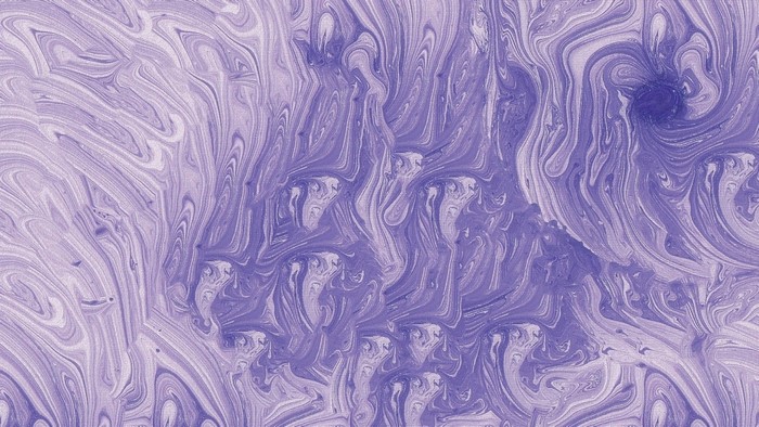 Purple and white marbled abstract pattern