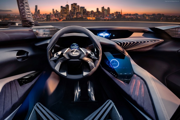 Lexus UX Concept Car Interior 4K