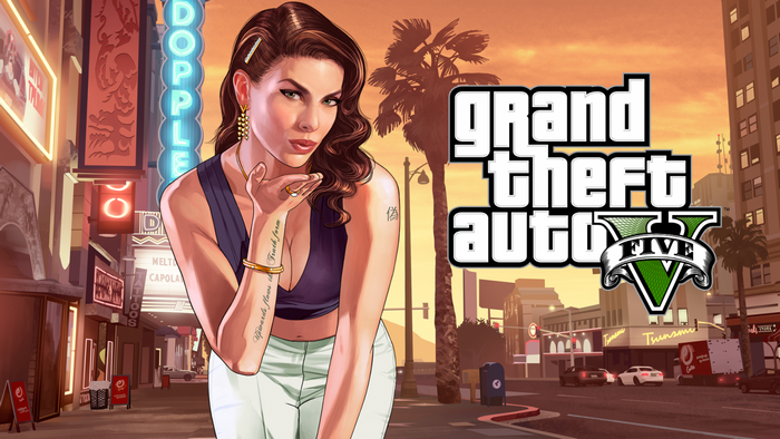 Woman from Grand Theft Auto V