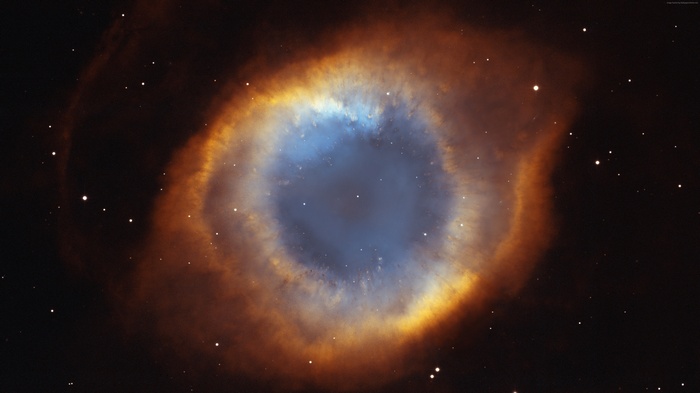 The Helix Nebula in Space