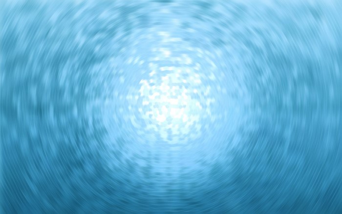 Abstract blue water texture with light reflection