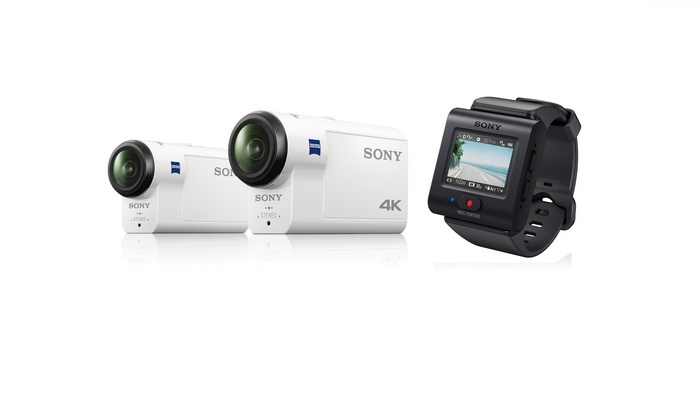 Sony 4K Action Cams and Wrist Remote