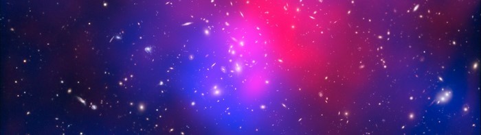 Colorful galaxy with stars and nebulae in outer space