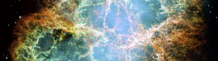 Crab Nebula astronomical object in space