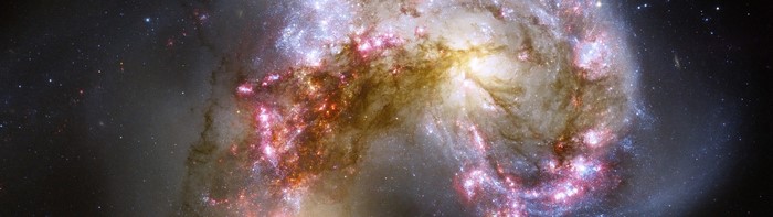 Interacting galaxies with bright star-forming regions