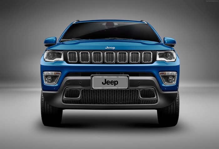 Blue Jeep Compass Longitude SUV