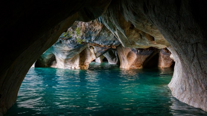 Marble Caves, Patagonia, Chile
