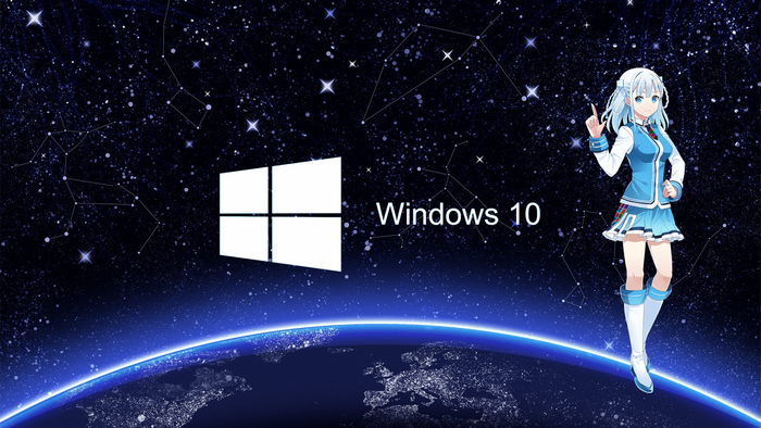 Touko Madobe from Windows 10 in Space