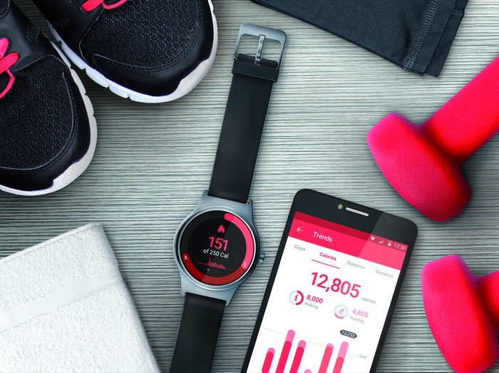Alcatel MOVETIME WiFi Watch and Smartphone Fitness Tracker