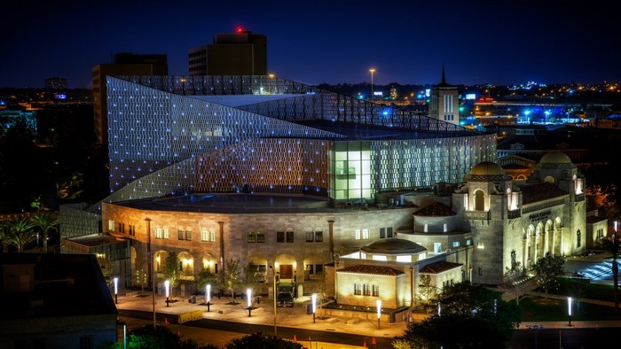 Tobin Center for the Performing Arts in San Antonio at Night