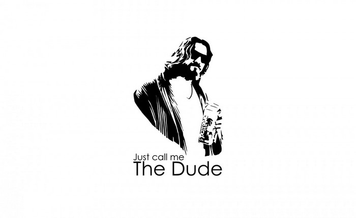 The Dude from The Big Lebowski logo