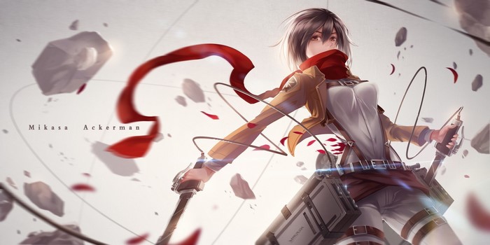 Mikasa Ackerman from Shingeki no Kyojin
