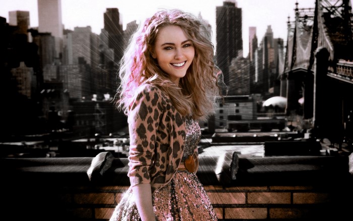 AnnaSophia Robb in fashion photoshoot