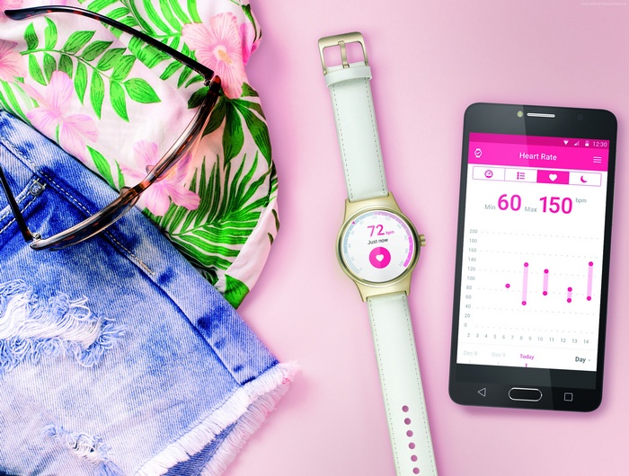 Alcatel MOVETIME Smartwatch and Phone with Heart Rate Monitor
