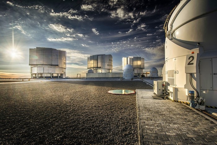 Paranal Observatory in Atacama Desert, Chile