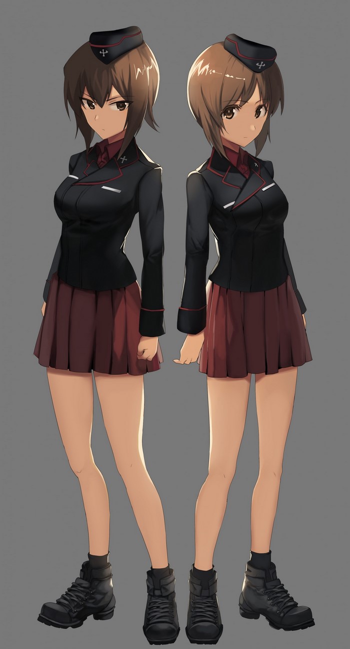 Nishizumi Sisters from Girls und Panzer