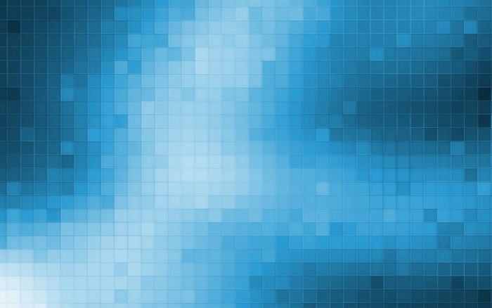 Abstract blue mosaic texture with squares