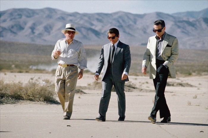 Martin Scorsese, Robert De Niro, and Joe Pesci in Casino