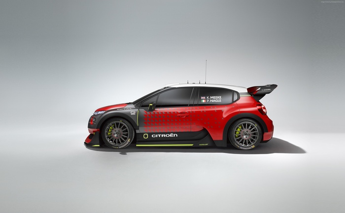 Citroen C3 WRC Rally Car