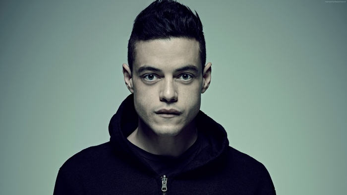Rami Malek as Elliot Alderson from Mr. Robot