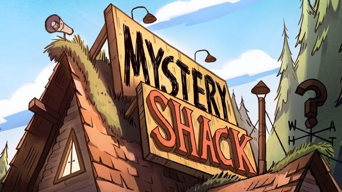 Mystery Shack in Gravity Falls Artwork