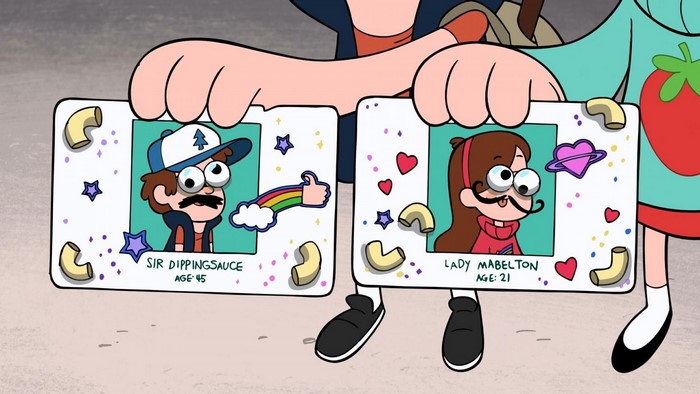 Dipper and Mabel Pines as adults from Gravity Falls