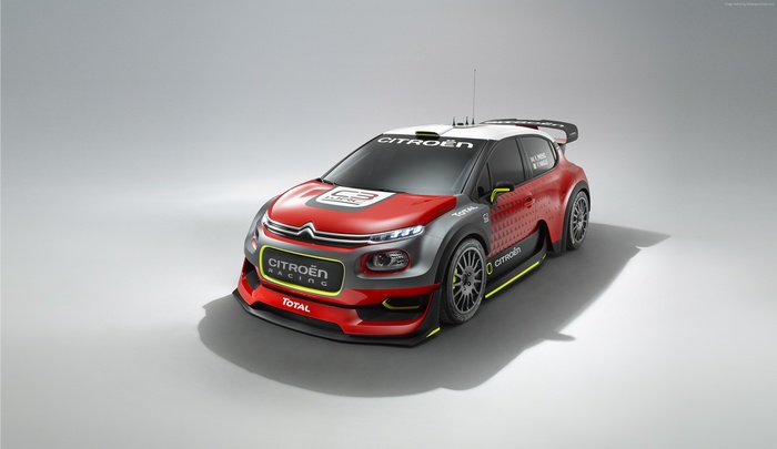 Citroen C3 WRC rally car