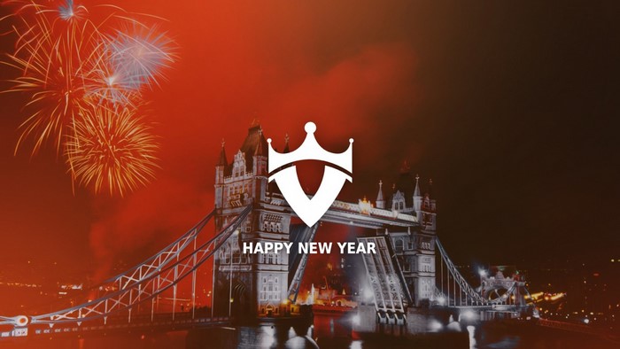 New Year's Eve Fireworks over Tower Bridge, London