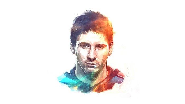 Lionel Messi illustration
