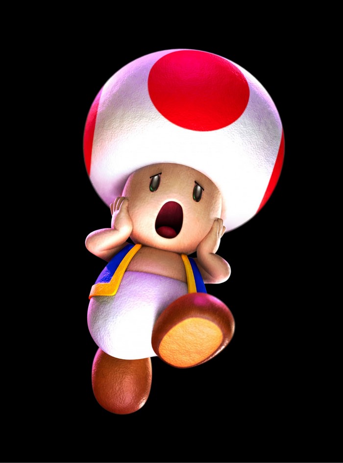 Toad from Luigi's Mansion